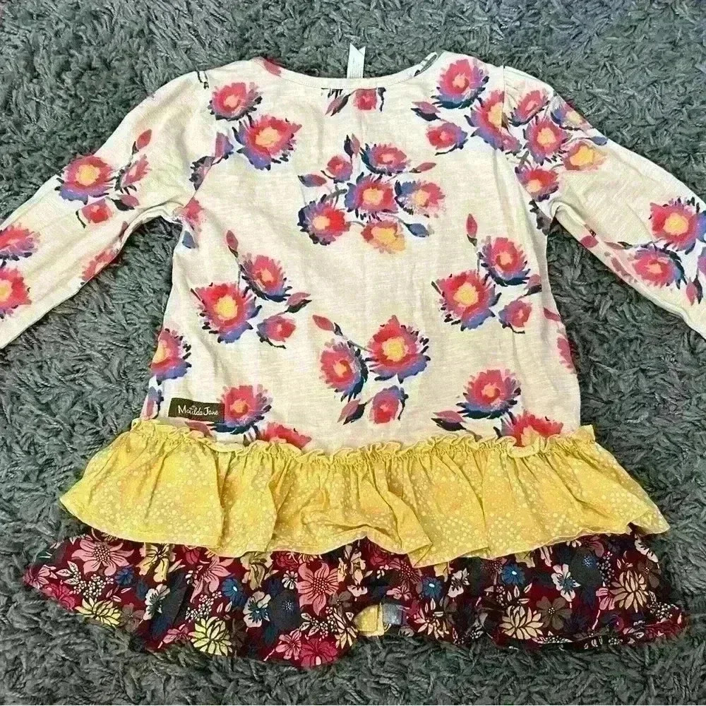 MATILDA JANE Friends Forever Elliott Tunic Top Long Sleeve Shirt Cardigan Size 4 - Picture 4 of 4